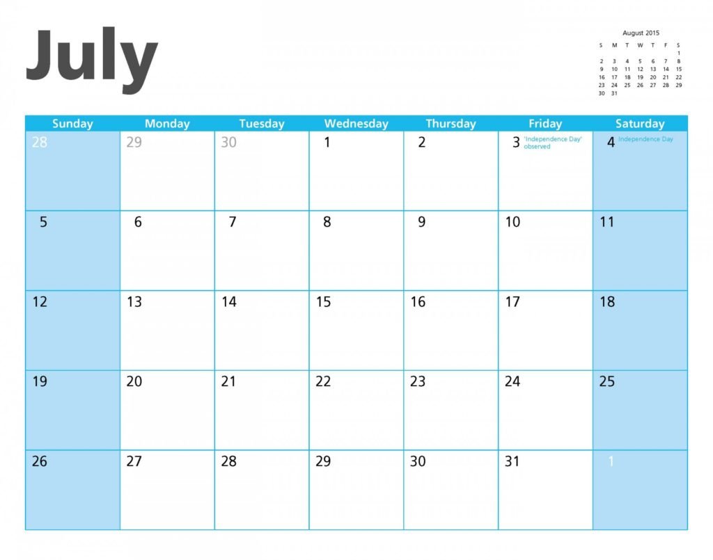July Holidays & Niches For Business Ideas