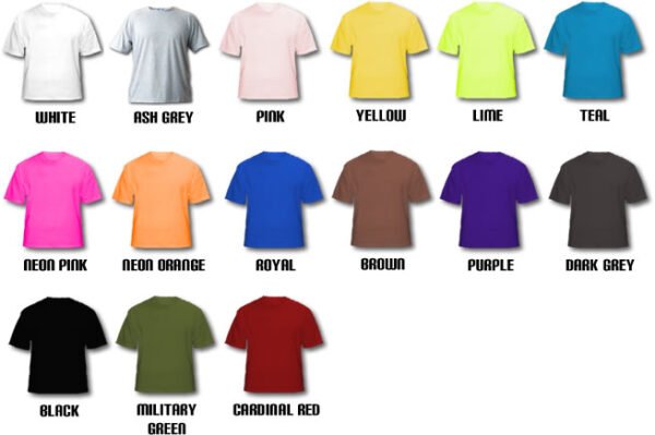 What T-Shirts Colors Sell the most? – Mercher World